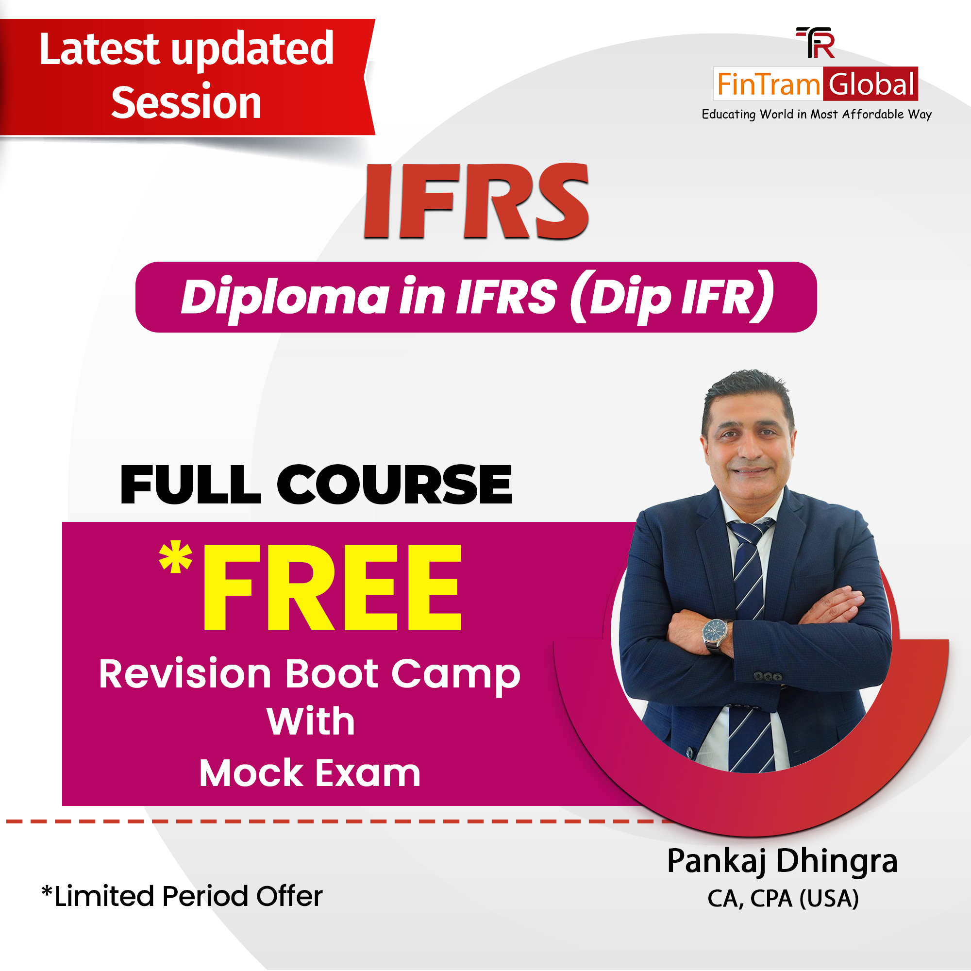 in　ACCA　FinTram　Course　IFRS　Diploma　Global　ACCA　DIPIFR