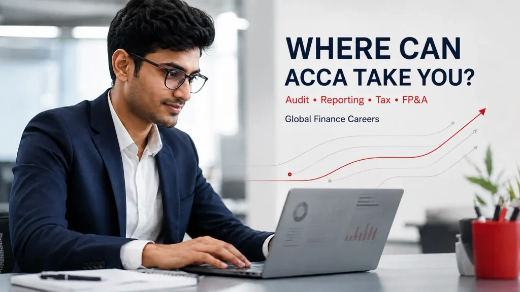 All About ACCA Course: Structure, Subjects, Fees and Careers Indian ACCA finance professional building a future-ready accounting career