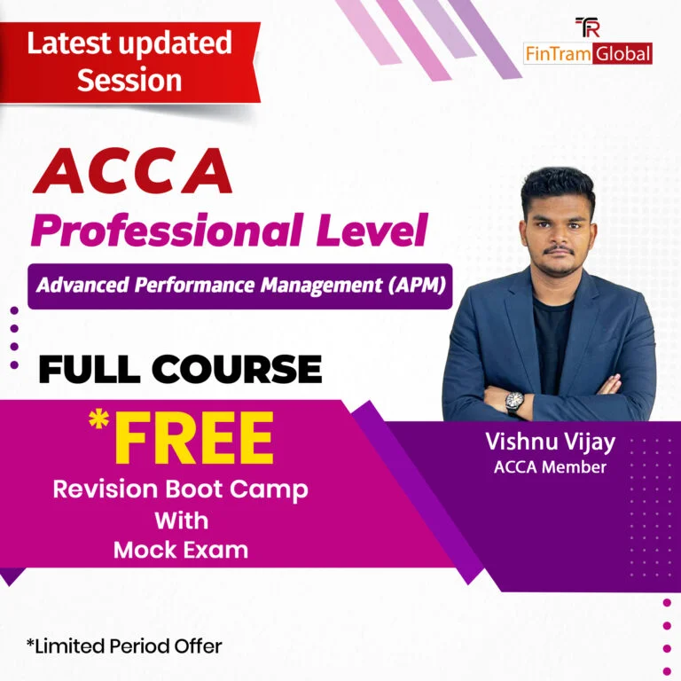 ACCA Advanced Performance Management Full Course by Vishnu Vijay l
